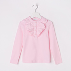Блузка для девочки, рост 140 см, цвет розовый - Фото 1