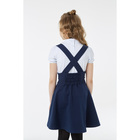 Блузка для девочки, рост 128 см, цвет белый - Фото 2