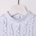 Блузка для девочки, рост 128 см, цвет белый - Фото 2