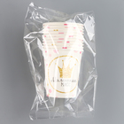 Стакан одноразовый бумажный "Маленькая Мисс", 250 мл (комплект 20 шт) - фото 25262756