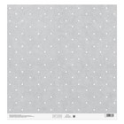 Бумага для скрапбукинга «Горошек», 30,5 х 30,5 см, 190 г/м² - Фото 3