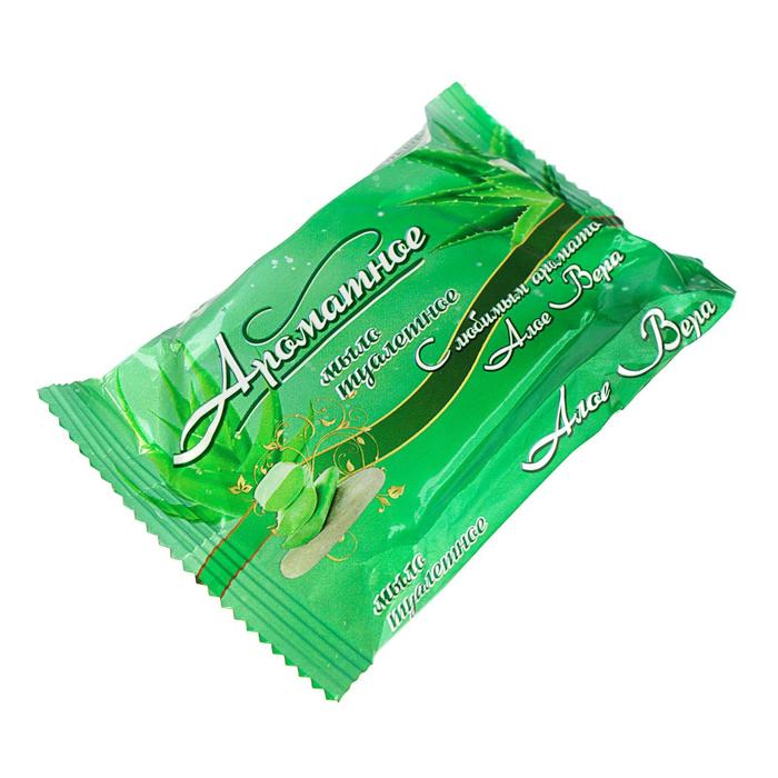 Мыло туалетное «Ароматное» Алоэ, 50 г - Фото 1