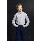 Сорочка для мальчика, рост 158 см, цвет серый - Фото 1