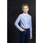 Сорочка для мальчика, рост 122 см, цвет голубой - Фото 1