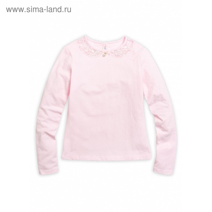 Джемпер для девочек, рост 116 см, цвет розовый - Фото 1