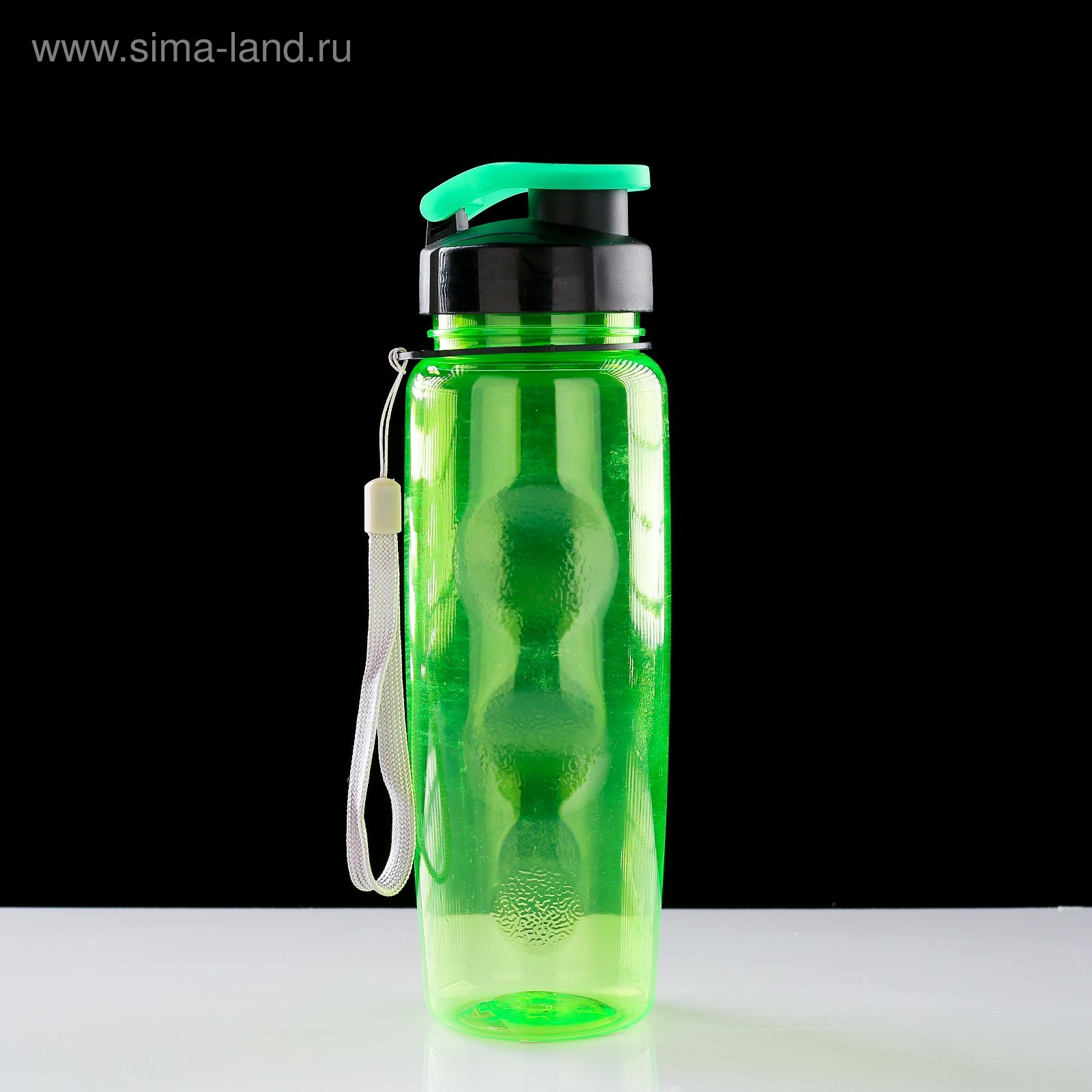 Бутылка для воды спортивная, 650 мл, 23 х 7 см, микс (2965791) - Купить ...