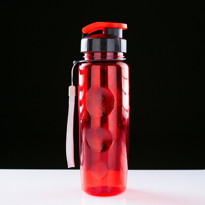 Бутылка для воды, 650 мл,  23 х 7 см, микс - фото 1884852585