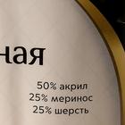 Пряжа "Воздушная" 25%меринос. шерсть, 25%шерсть, 50%акрил 370м/100гр (035 оранж.) - Фото 4