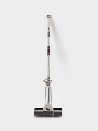 Швабра для мытья пола PVA с двойным роликовым отжимом Доляна, стальной телескоп черенок 28×6×106(130) см - Фото 2