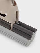 Швабра для мытья пола PVA с двойным роликовым отжимом Доляна, стальной телескоп черенок 28×6×106(130) см - Фото 3