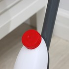 Швабра для мытья пола с распылителем Доляна, насадка из микрофибры 40×10 см, металлическая ручка 124 см, цвет МИКС - фото 210735