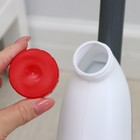 Швабра для мытья пола с распылителем Доляна, насадка из микрофибры 40×10 см, металлическая ручка 124 см, цвет МИКС - Фото 19