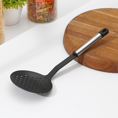 Шумовка Доляна «Антрацитовый блеск», h=30 см