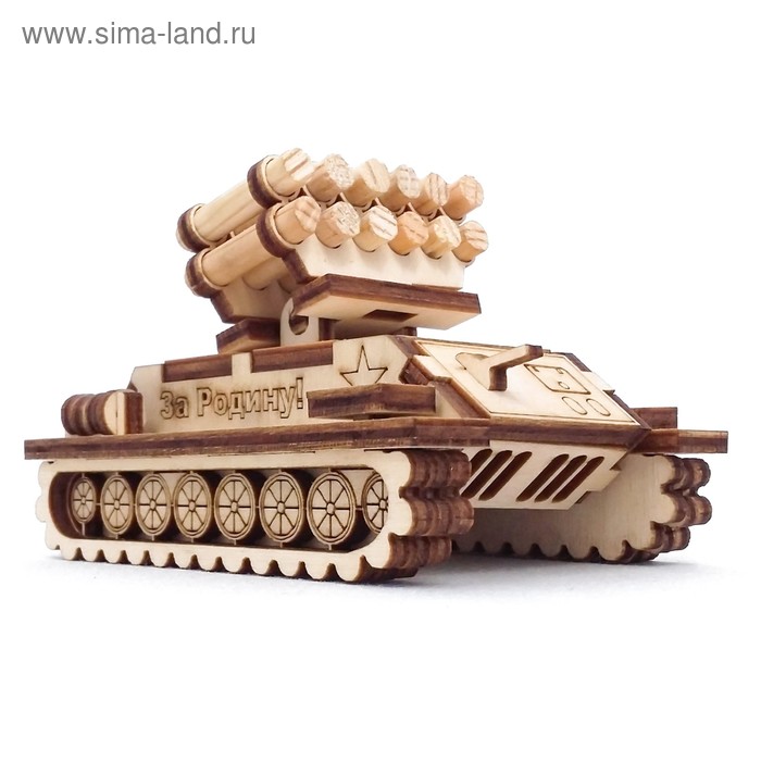 Конструктор сборный 3D модель «Ракетная установка» - Фото 1