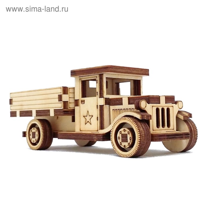 Конструктор « Грузовик Газ АА. Полуторка», 33 детали, 12×5.5×5 см - Фото 1