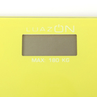 УЦЕНКА Весы напольные LuazON LVE-016, электронные, 2*ААА (не в компл.), до 180 кг - Фото 2