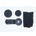 УЦЕНКА Набор линз для телефона: широкоугольная, макро и рыбий глаз 180 градусов - Фото 3