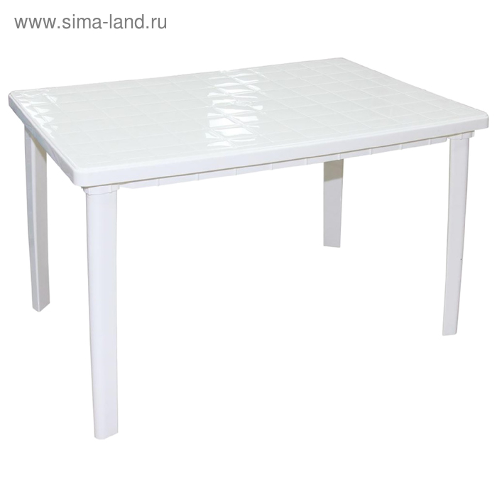 Стол прямоугольный размер 1200х850х750, цвет белый - Фото 1