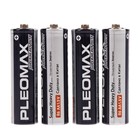 Батарейка солевая Pleomax Super Heavy Duty, AA, R6-4BL, 1.5В, блистер, 4 шт. - Фото 2
