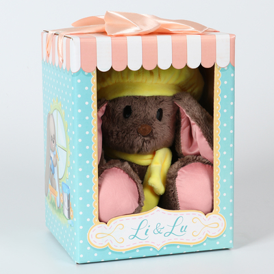 Мягкая игрушка «Li путешественница», заяц, 25 см