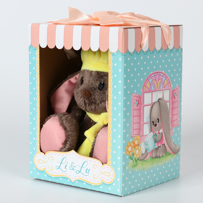 Мягкая игрушка «Li путешественница», заяц, 25 см