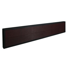 

УЦЕНКА Бегущая строка уличная 2 х 0,4 м LED, 220V, USB, Монохромный красный