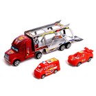 Грузовик инерционный «Перевозчик», цвета МИКС - фото 24404349