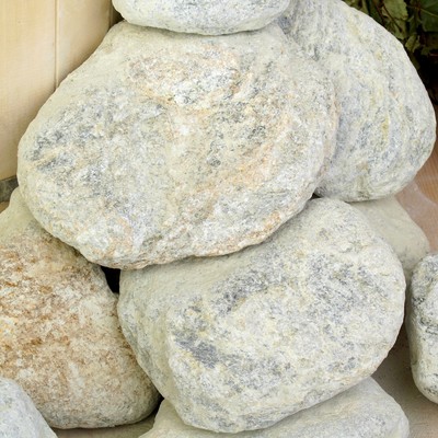 Камни для бани «Талькохлорит», 20 кг, галтованные, фракция 7-15 см, «Добропаровъ»