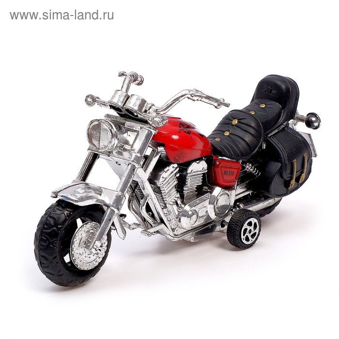 Мотоцикл инерционный «Трайк», цвета МИКС - Фото 1
