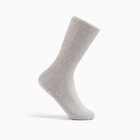 Носки мужские в сетку, цвет светло-серый, размер 25 - фото 318085724