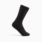 Носки мужские в сетку, цвет чёрный, размер 25 - Фото 1
