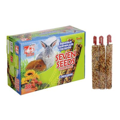 Набор "Seven Seeds" палочки для грызунов, овощи, короб, 36 шт, 720 г