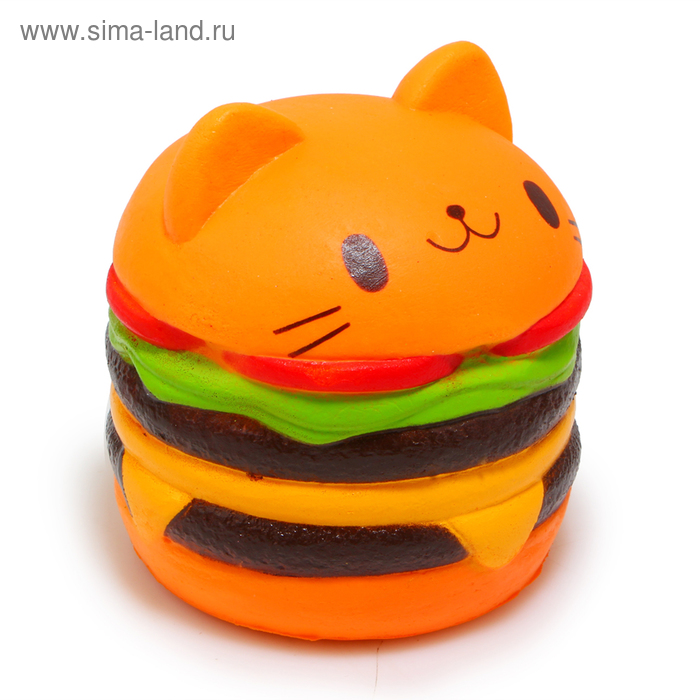 Мялка-антистресс "Кот-бутерброд" - Фото 1