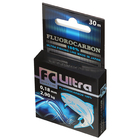 Леска Aqua FC Ultra Fluorocarbon, диаметр 0.18 мм, тест 2.9 кг, 30 м, прозрачная - Фото 2