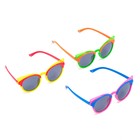 Очки солнцезащитные детские OneSun, UV 380, 13.5×13×5 см, микс - Фото 2