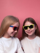 Очки солнцезащитные детские «OneSun. Маска», uv 400, оправа микс, линза сплошная тёмная - Фото 12