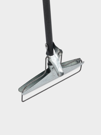 Тряпкодержатель, ручка 120 см, 19×2×122 см, МИКС