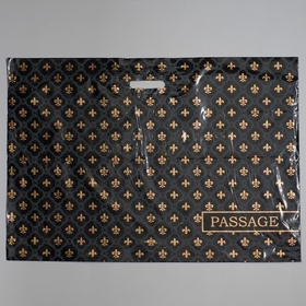 Пакет «Пассаж», полиэтиленовый с вырубной ручкой, 70 мкм 71?50 см (комплект 50 шт)