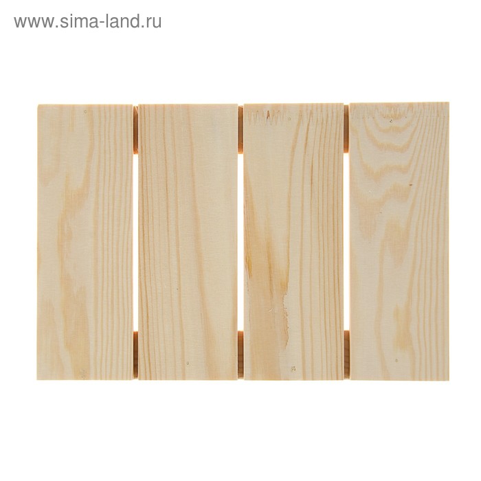 Планшет деревянный модульный, 20 х 30 х 2.5 см - Фото 1