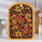 Доска разделочная сувенирная Дарим Красиво «Хохлома», 19.5×27.5×0.5 см, дерево - Фото 1