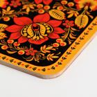 Доска разделочная сувенирная Дарим Красиво «Хохлома», 19.5×27.5×0.5 см, дерево - Фото 4