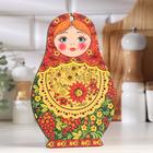 Доска разделочная сувенирная Дарим Красиво «Матрёшка», 14.9×23 см, дерево, разноцветная - Фото 2