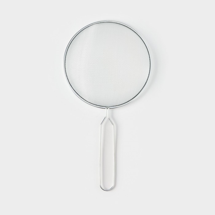 Сито для просеивания Доляна «Краски», d=16 см, серебристое - Фото 1