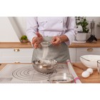 Сито для просеивания Доляна «Краски», d=16 см, серебристое - Фото 4