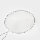 Сито для просеивания Доляна «Краски», d=16 см, серебристое - Фото 3