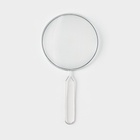 Сито для просеивания Доляна «Краски», d=16 см, серебристое - Фото 3