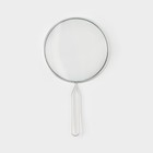 Сито для просеивания Доляна «Помощник», d=18 см, серебристое - Фото 2