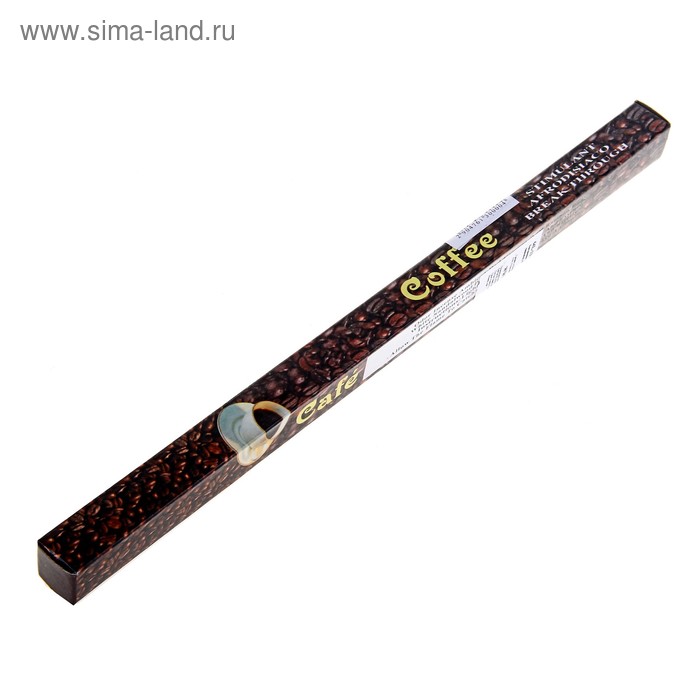 Благовония "Кофе", упаковка четырехгранник - Фото 1