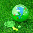 Игровой набор Ракетки, мяч детский Дельфин, 22 см, цвета МИКС - Фото 6
