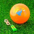 Игровой набор: скакалка, мяч детский "Молодец", 22 см, цвета МИКС - Фото 4